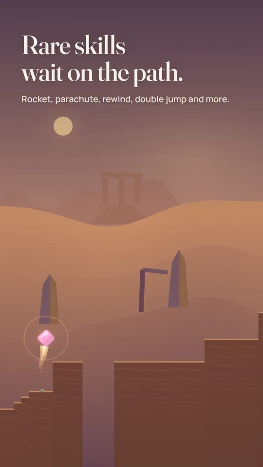 Rare skills: the rocket over the desert